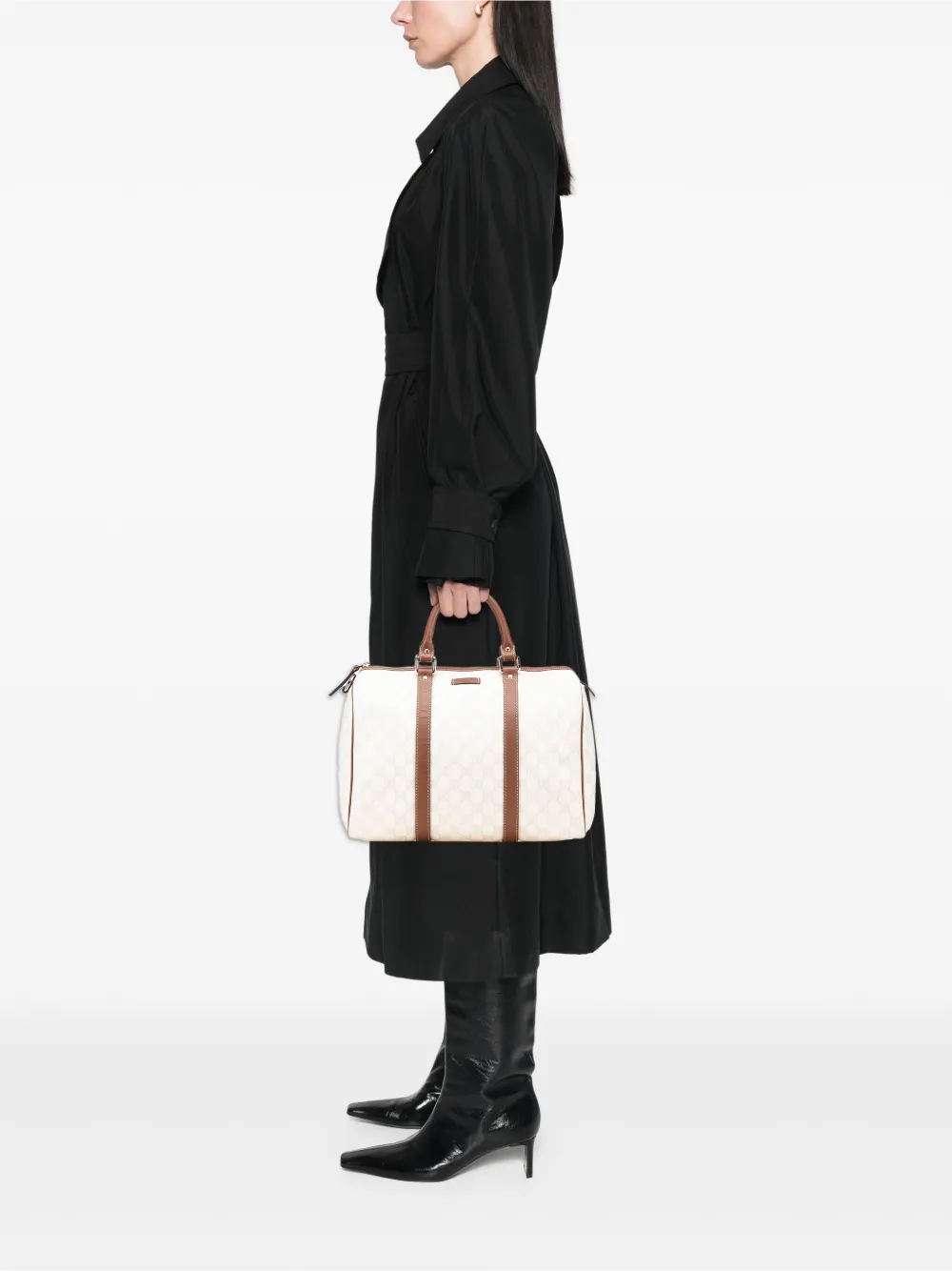 Gucci Pre-Owned 2000-2015 Medium GG Supreme Joy boston bag | Pre-Owned | Image 2