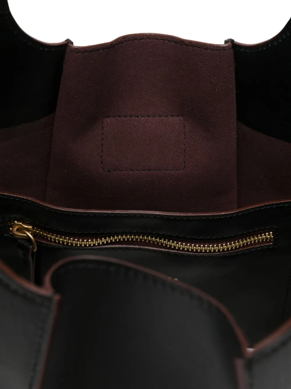 Roberto Festa Medium Eloise leren schoudertas Zwart