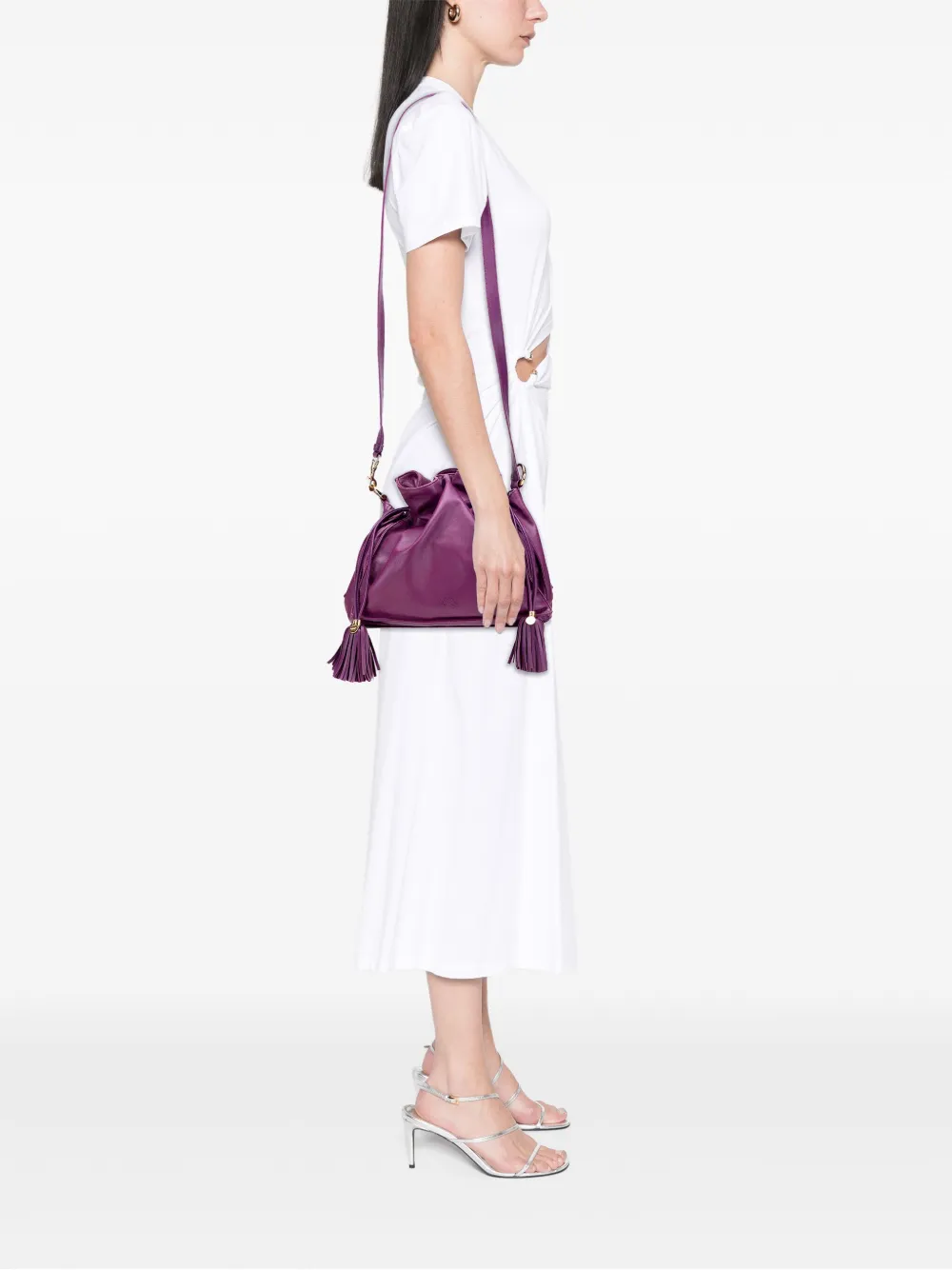 Loewe Pre-Owned 2000-2025 Nappa Flamenco Tassel 30 crossbody bag | Pre-Owned | Image 2
