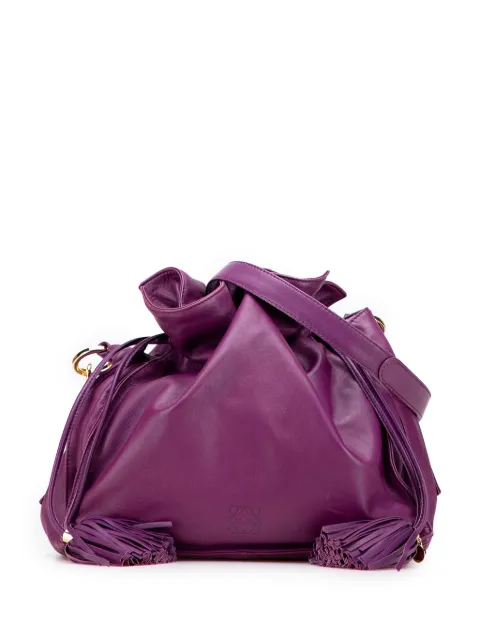 Loewe Pre-Owned 2000-2025 Nappa Flamenco Tassel 30 crossbody bag