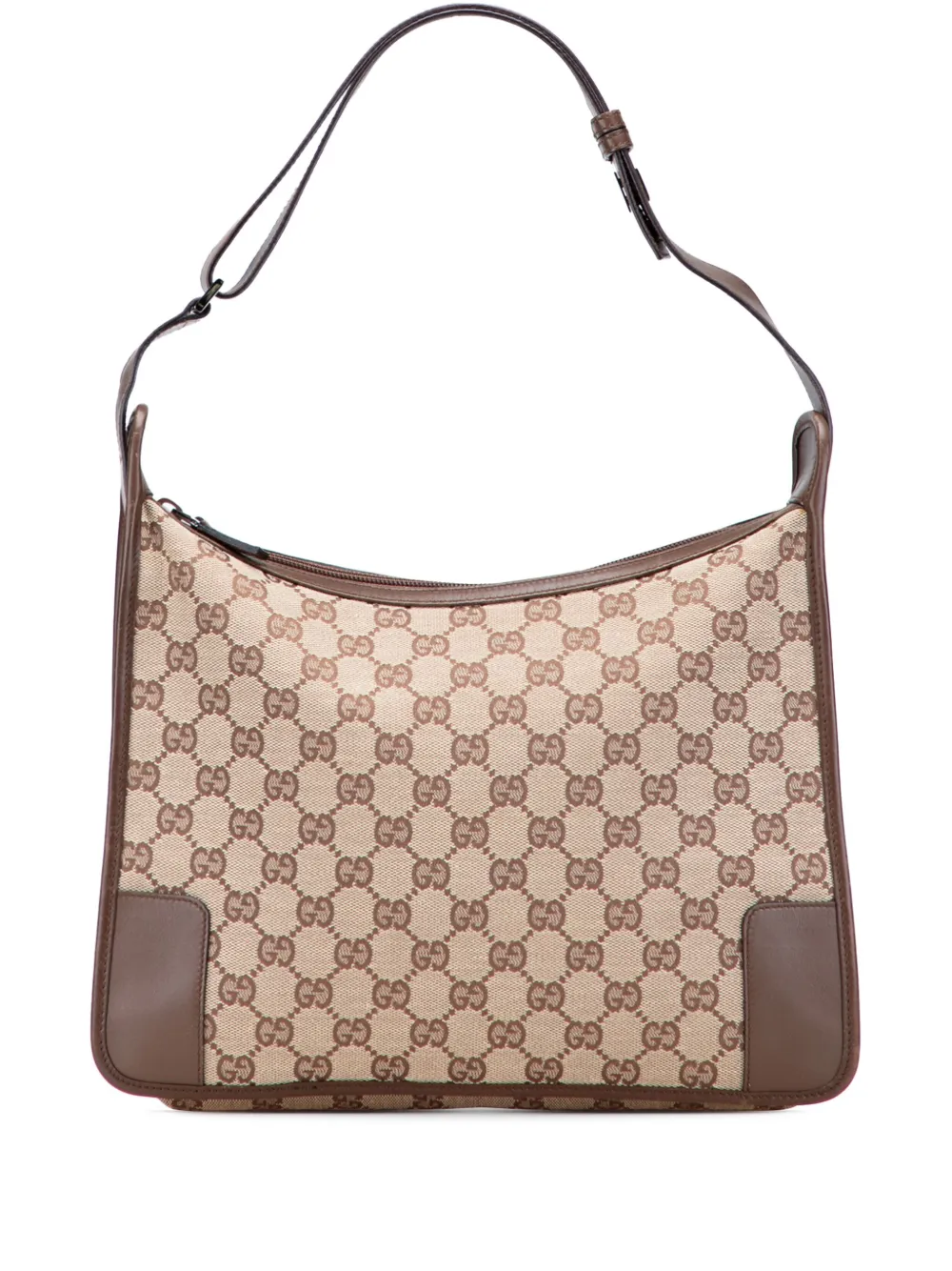Gucci Pre-Owned 2000-2015 GG Canvas shoulder bag - ブラウン Gucci Pre-Owned 2000-2015 GG Canvas shoulder bag - ブラウン