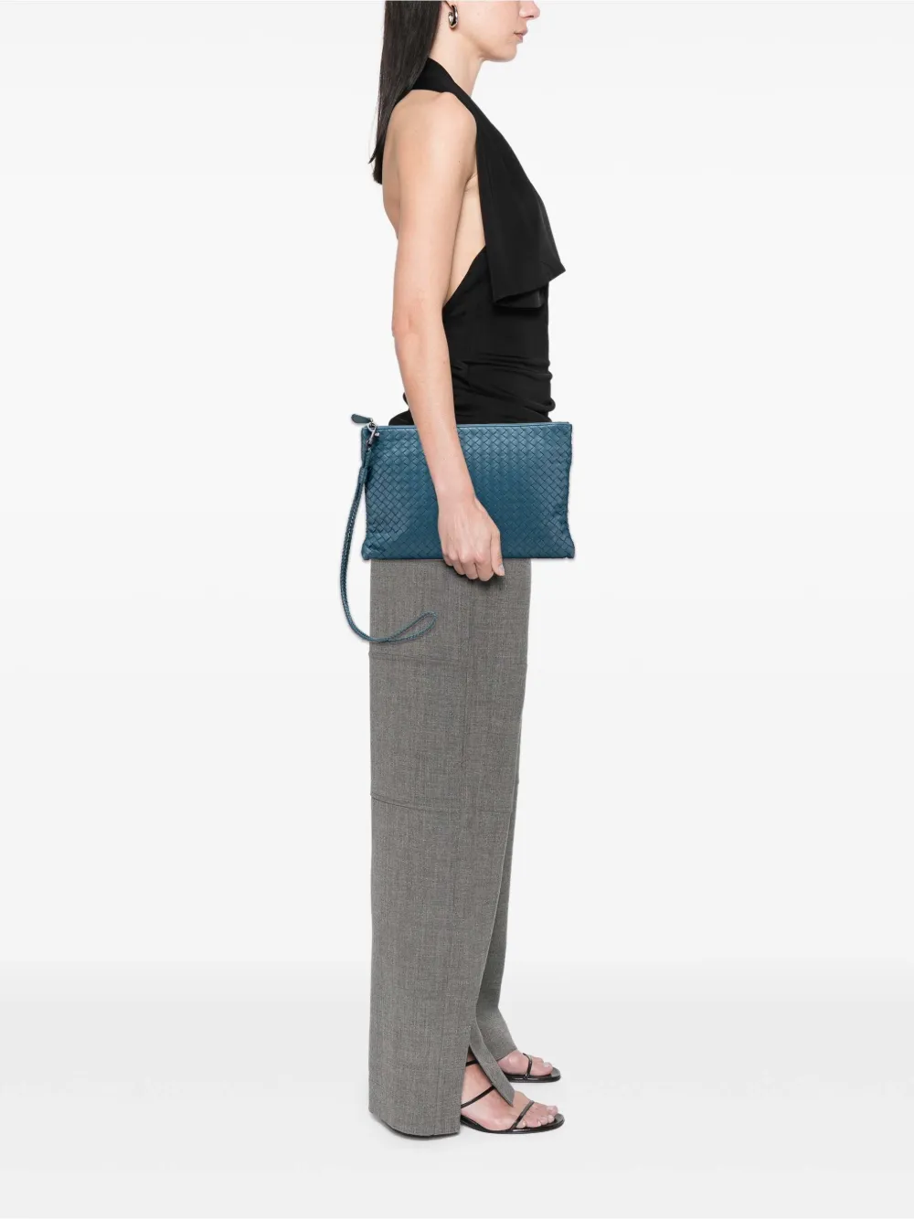 Bottega Veneta Pre-Owned 2012-2025 Nappa Intrecciato clutch bag | Pre-Owned | Image 2