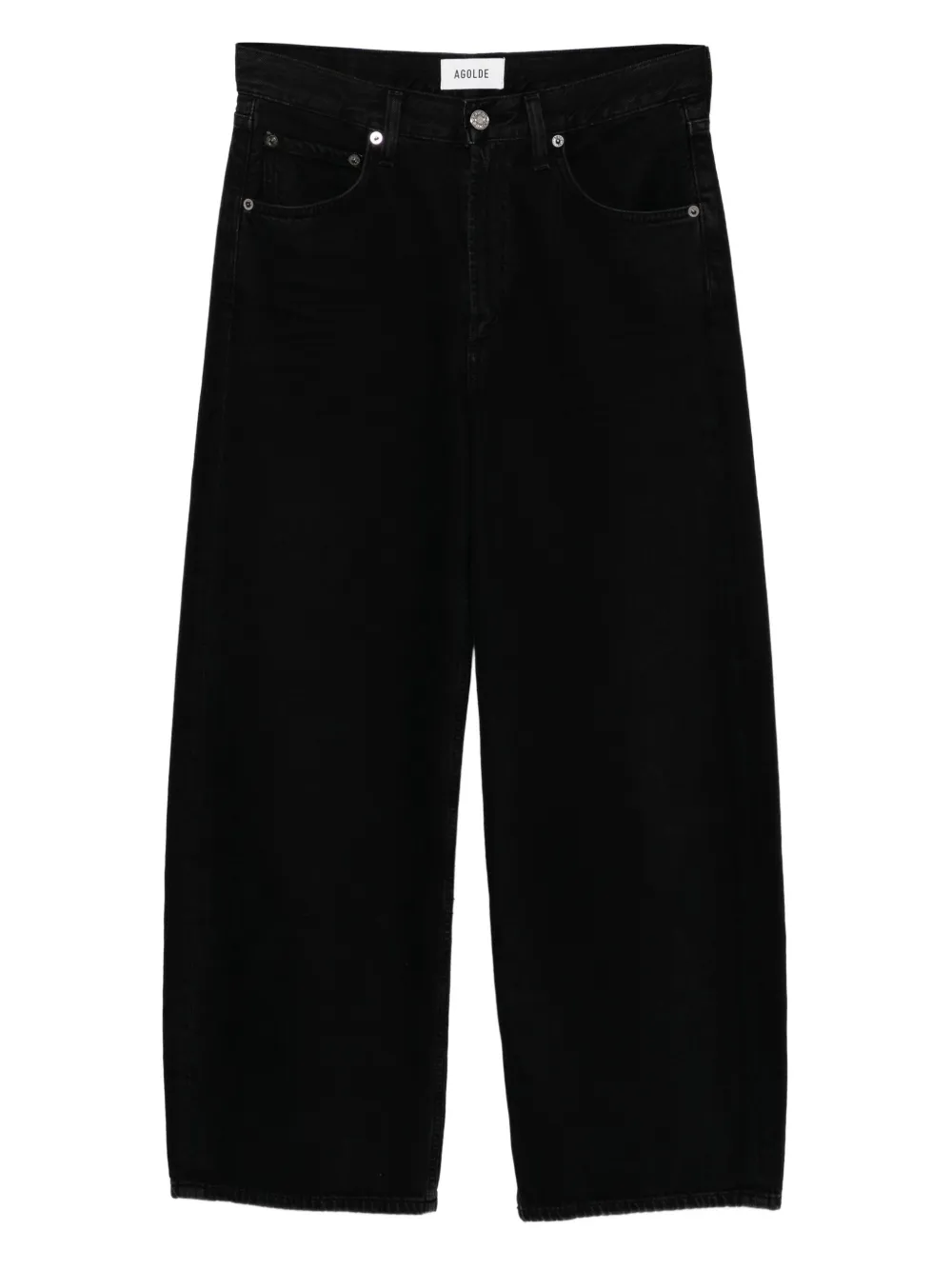 AGOLDE low curved jeans | Black | Image 1