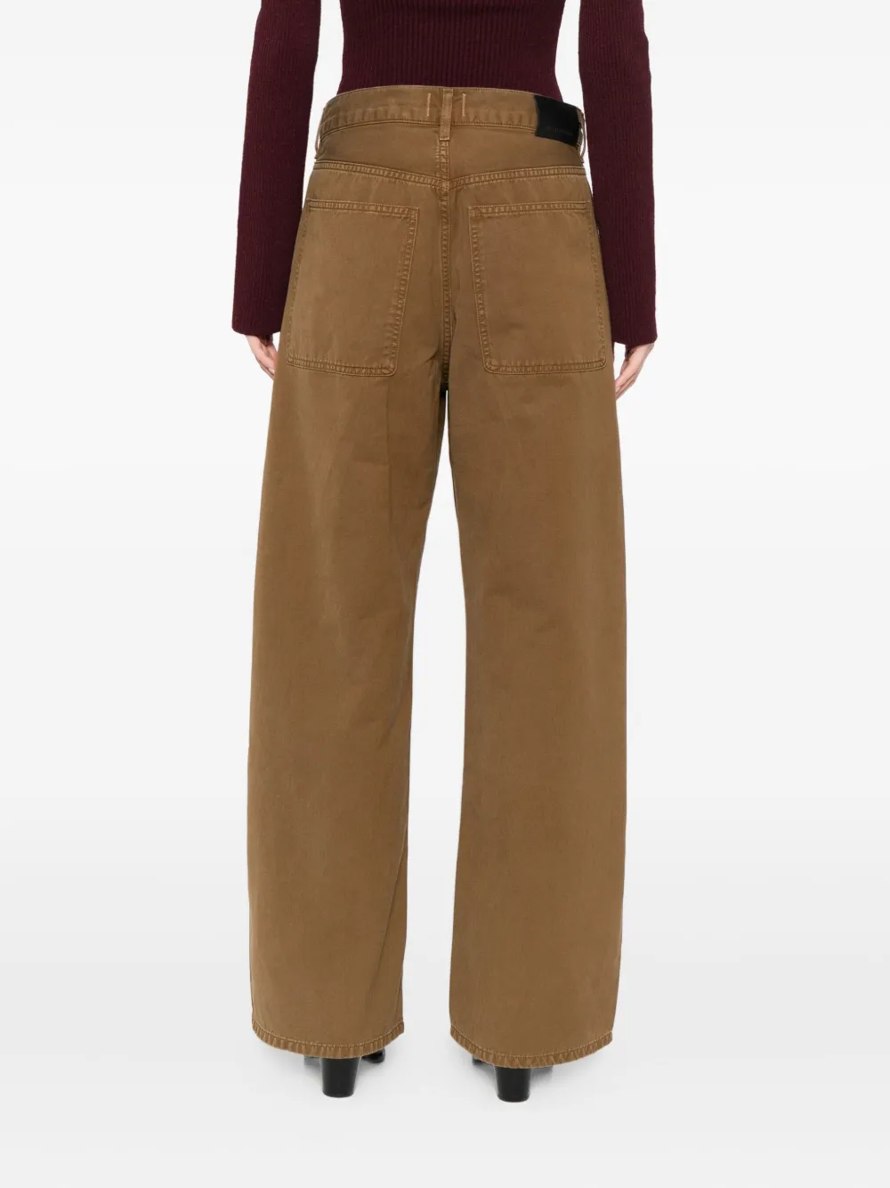 Citizen Of Humanity Ayla Trousers In Brown
