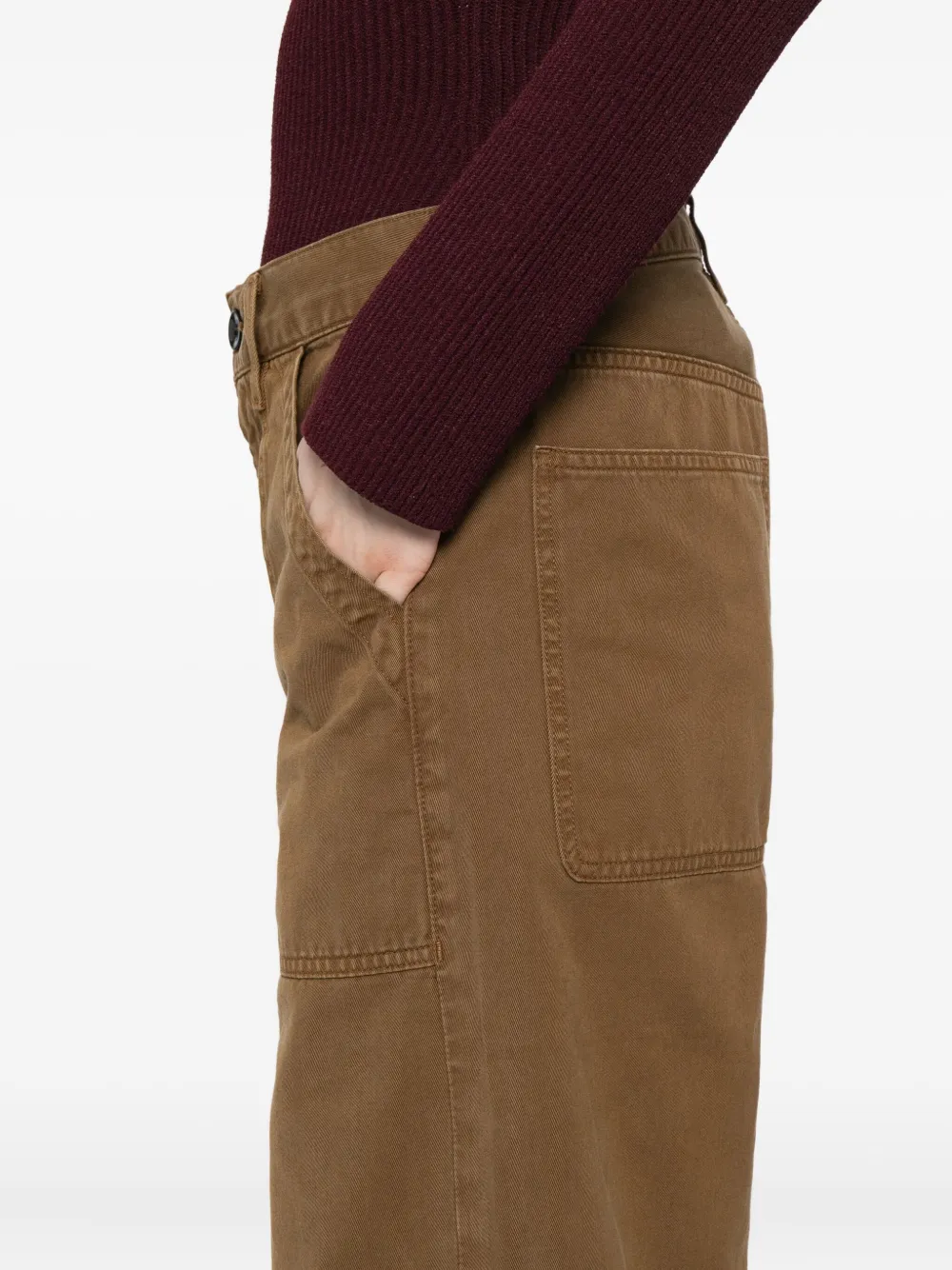 Citizen Of Humanity Ayla Trousers In Brown