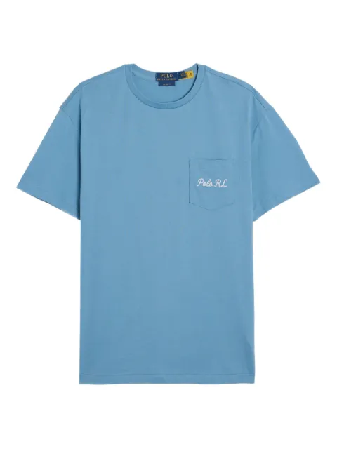 Polo Ralph Lauren pocket-detail graphic-print  T-shirt