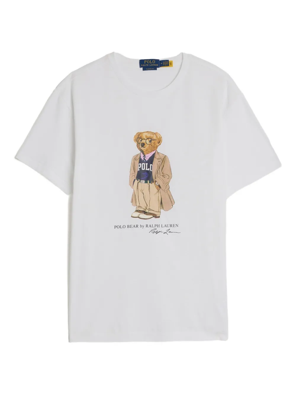 Polo Ralph Lauren T-shirt met polobeerprint Wit