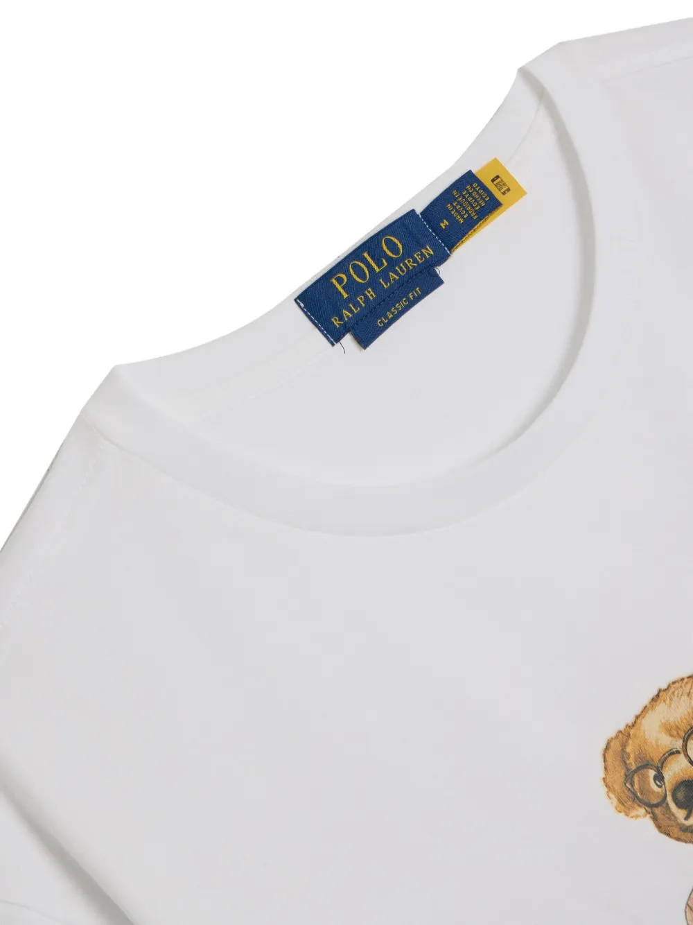 Polo Ralph Lauren T-shirt met polobeerprint - Wit