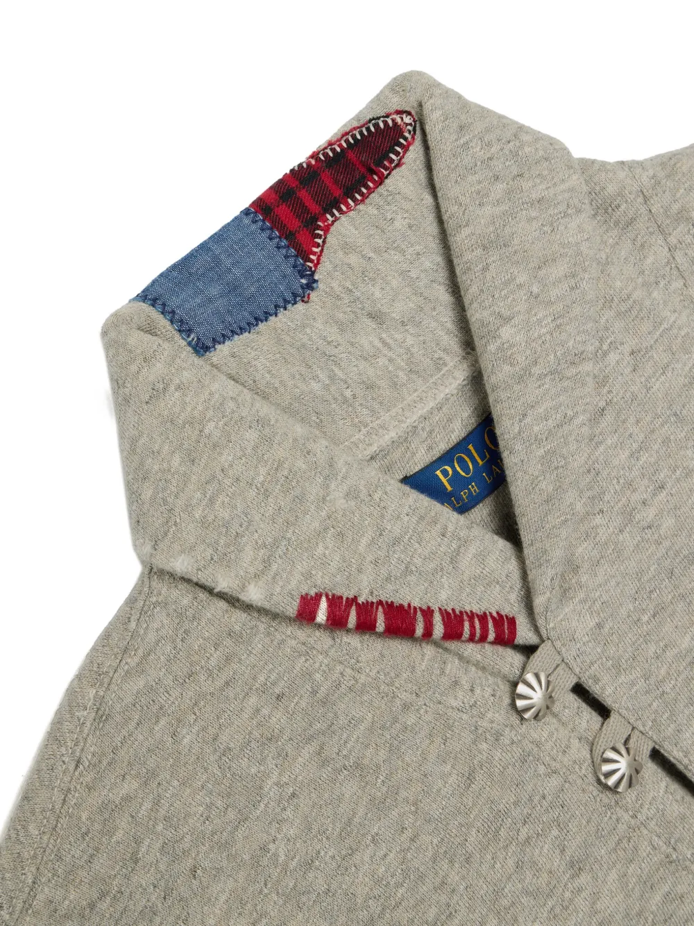 Polo Ralph Lauren Sweater met knoopsluiting Grijs