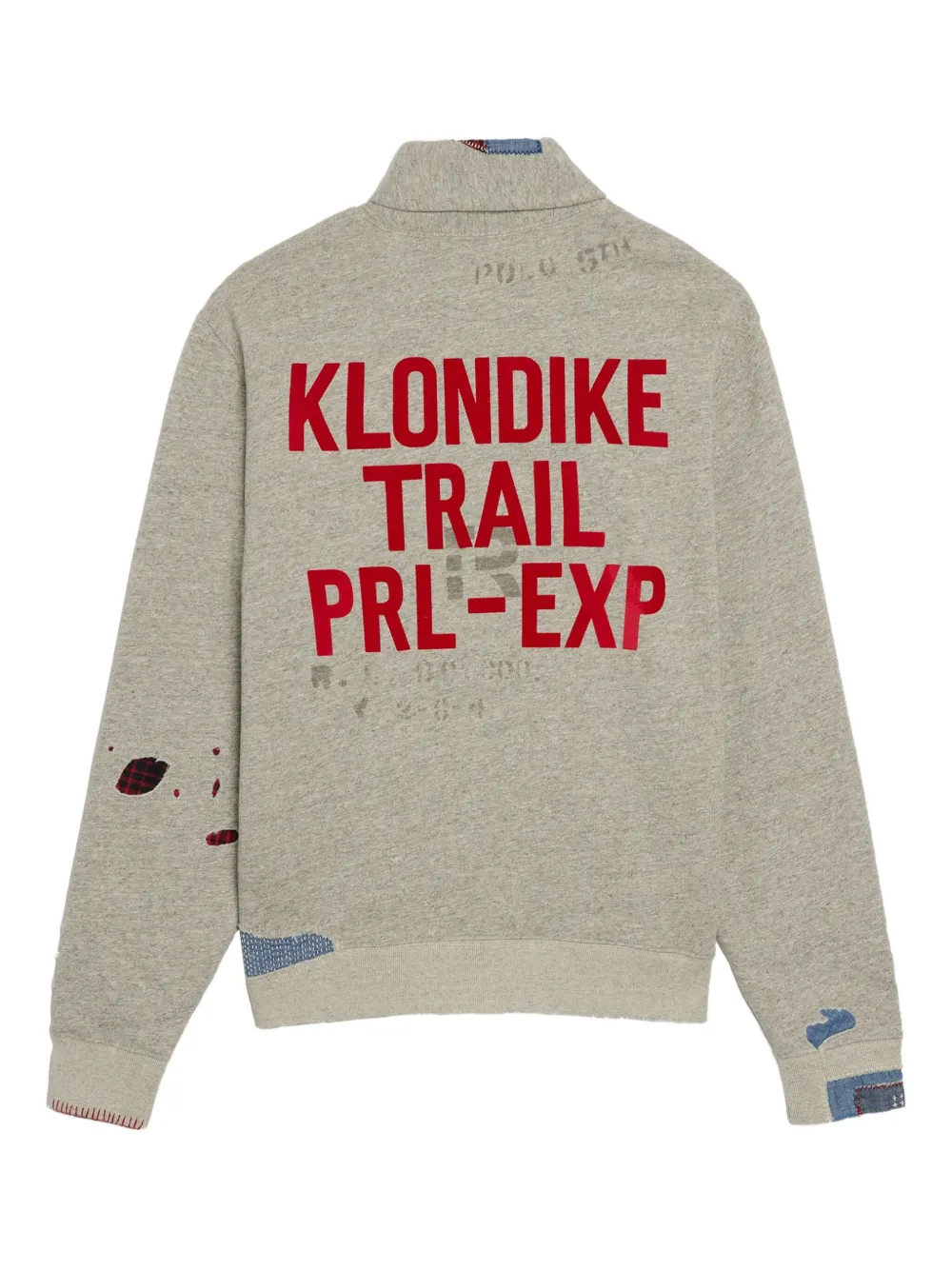 Polo Ralph Lauren Sweater met knoopsluiting Grijs