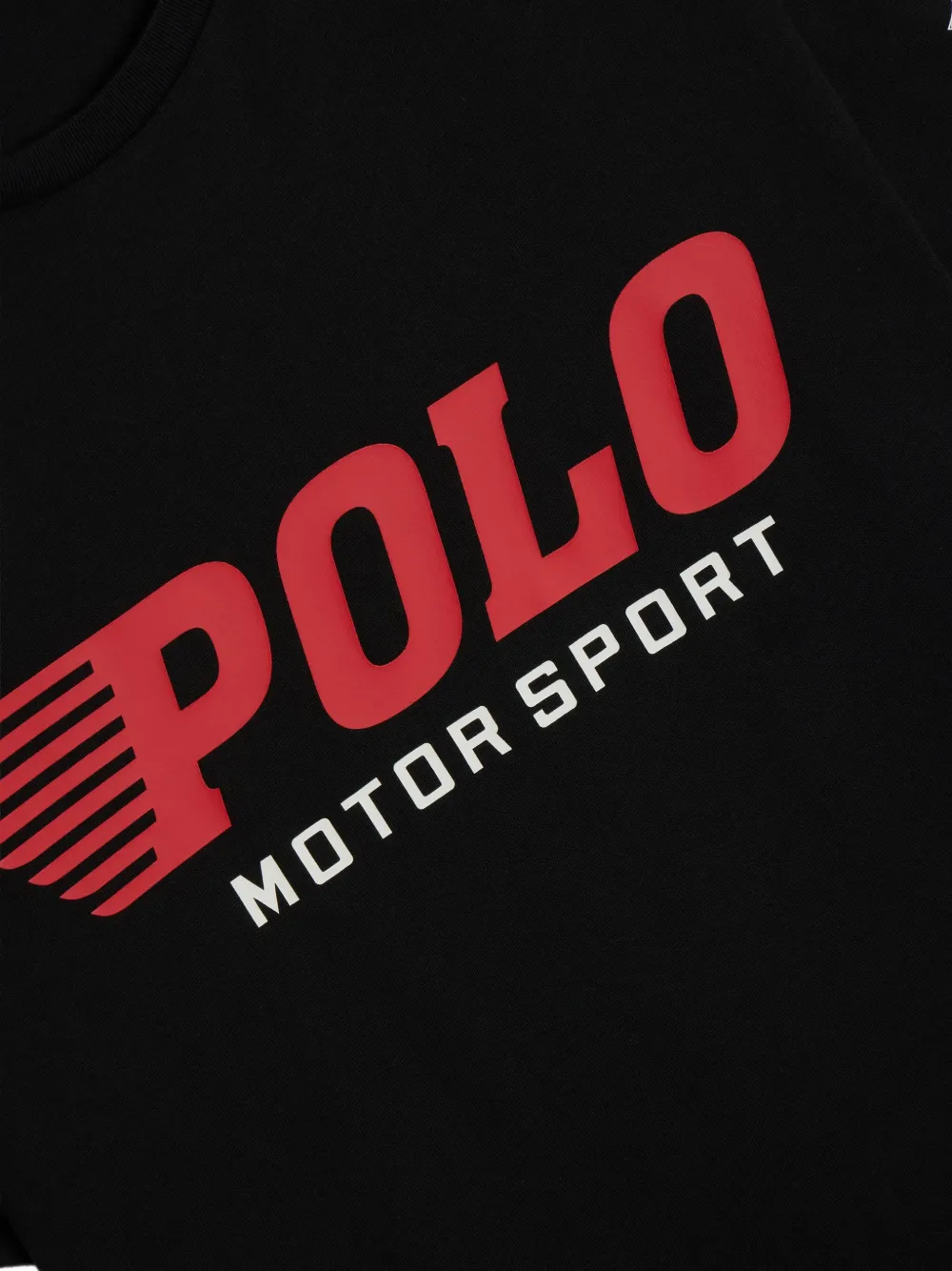 Polo Ralph Lauren Katoenen T-shirt met grafische print Zwart