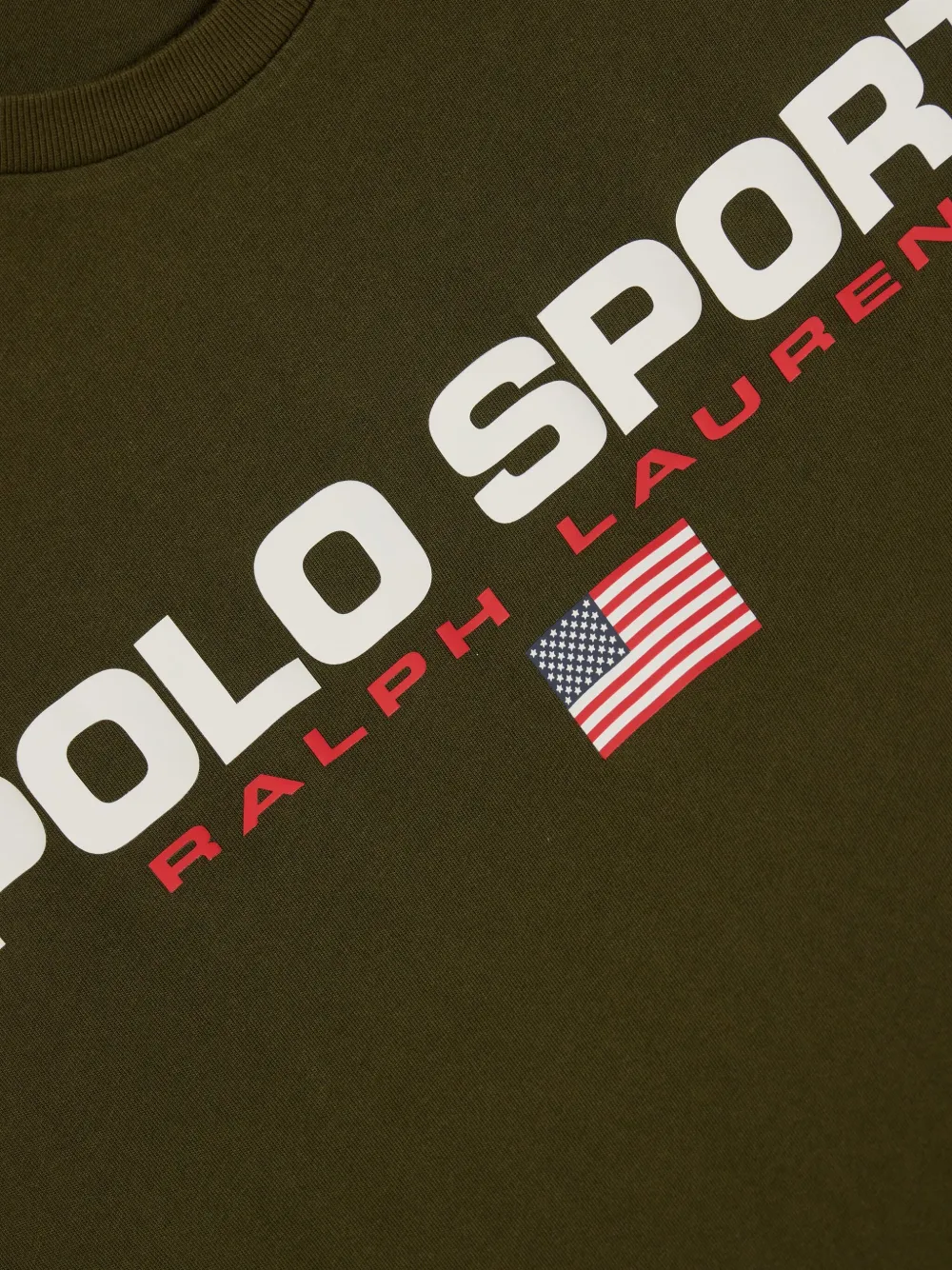 Polo Ralph Lauren Katoenen T-shirt met grafische print Groen