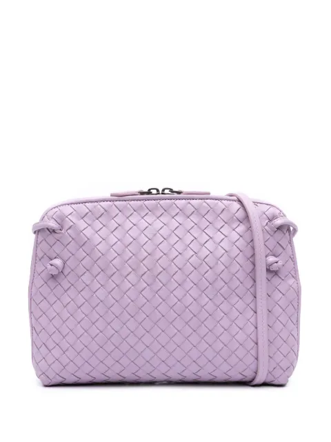 Bottega Veneta Pre-Owned 2012-2025 Medium Nappa Intrecciato Nodini crossbody bag