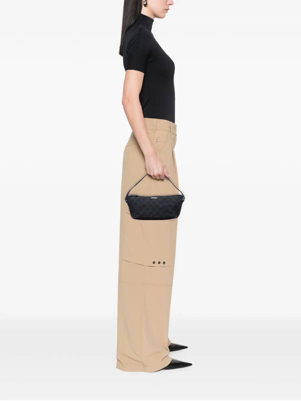 Gucci Pre-Owned 2000-2015 GG Canvas Boat shoulder bag | Pre-Owned | Image 2