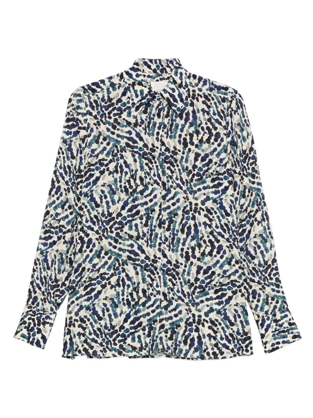Xacus printed shirt | Blue | Image 1