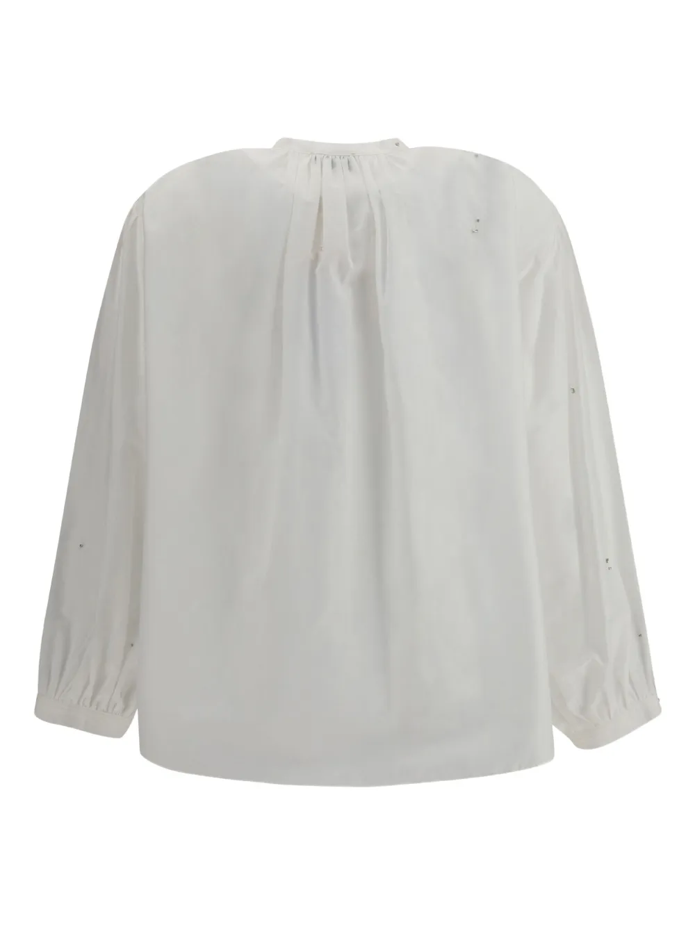 Forte Forte crystal-embellished shirt - Wit