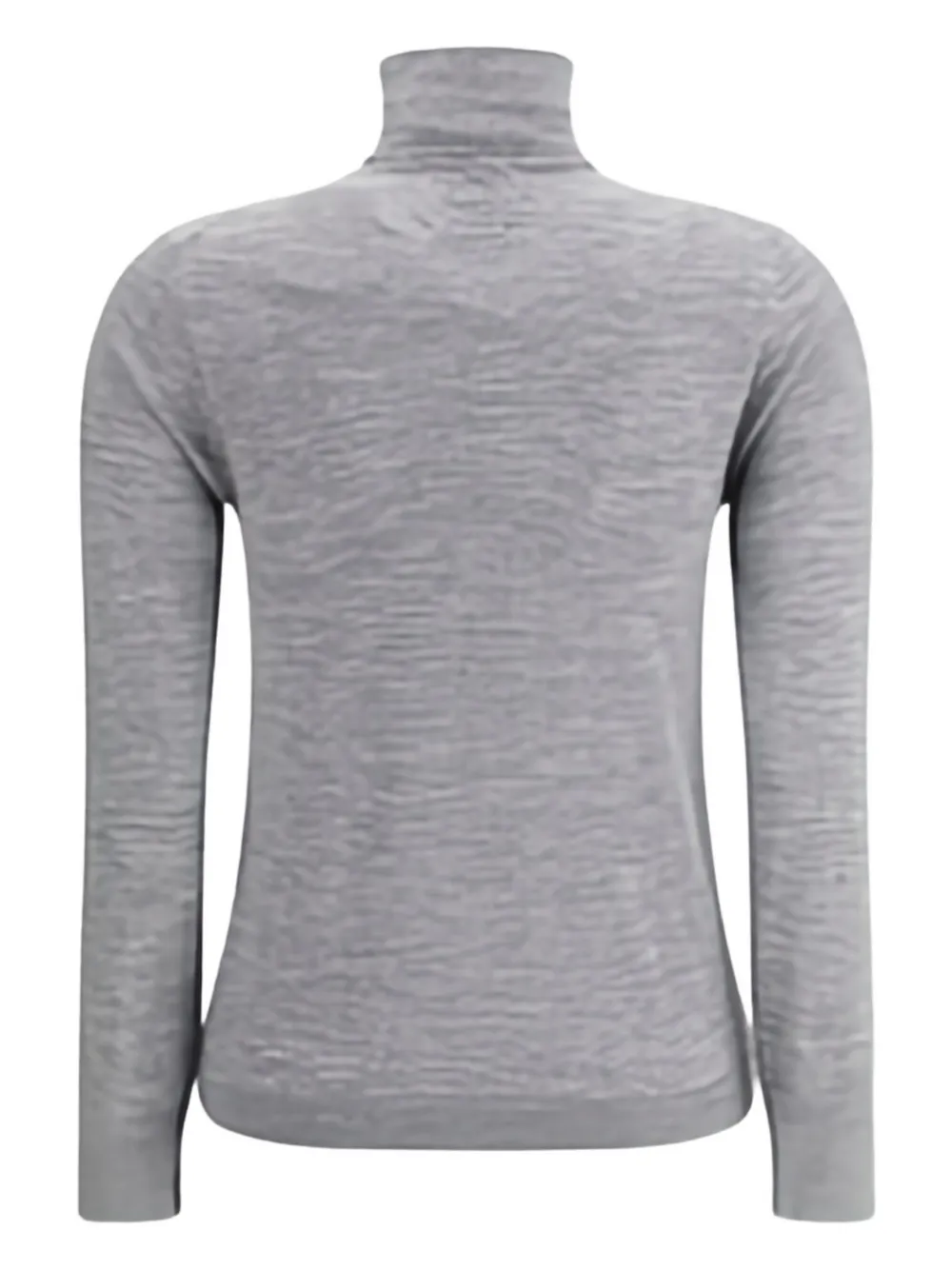 Allude Cashmere Turtleneck Sweater In Gray