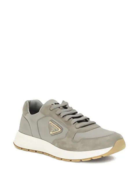 Prada Prax 01 suede lace-up shoes