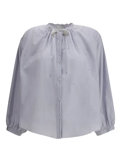 Forte Forte camisa con mangas farol y detalles
