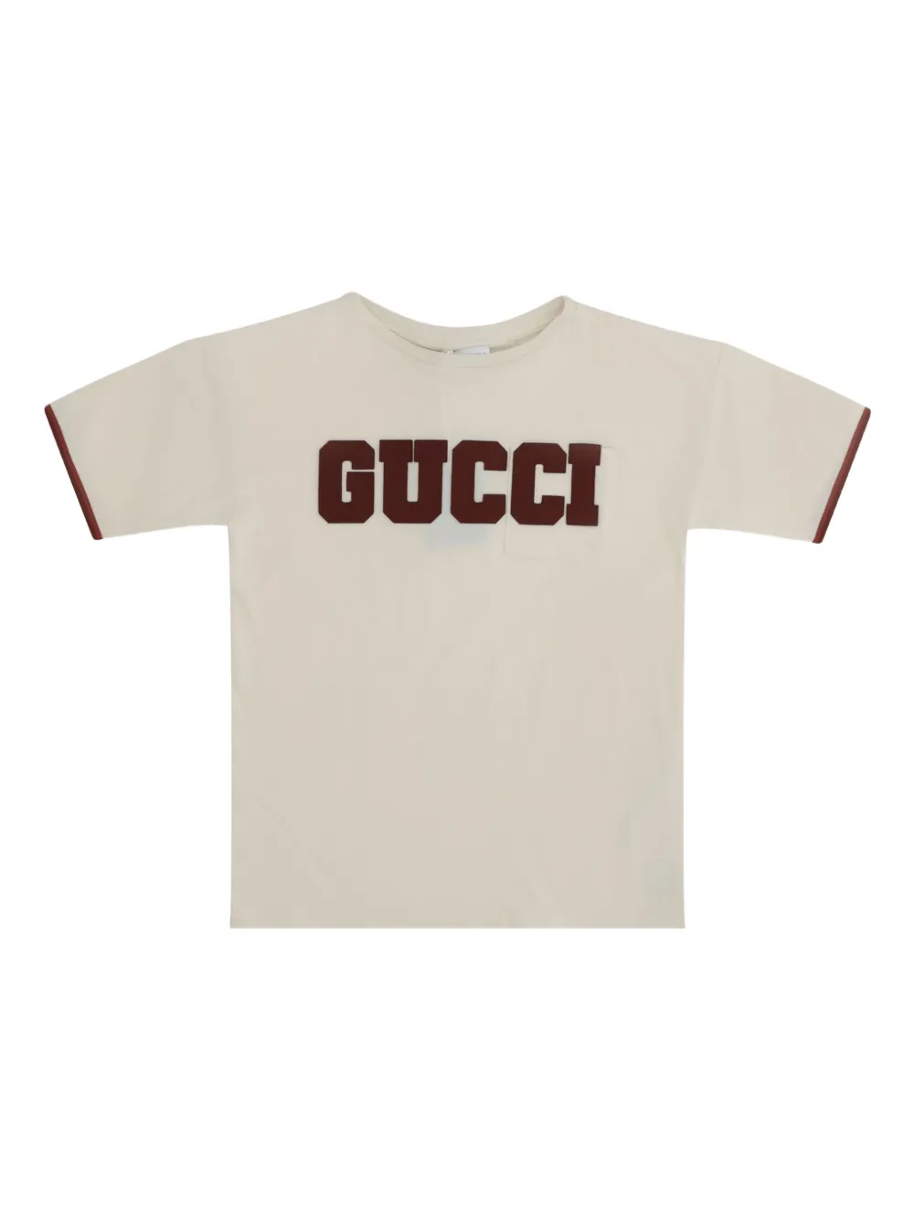 Gucci Kids appliqué-detail T-shirt | White | Image 1