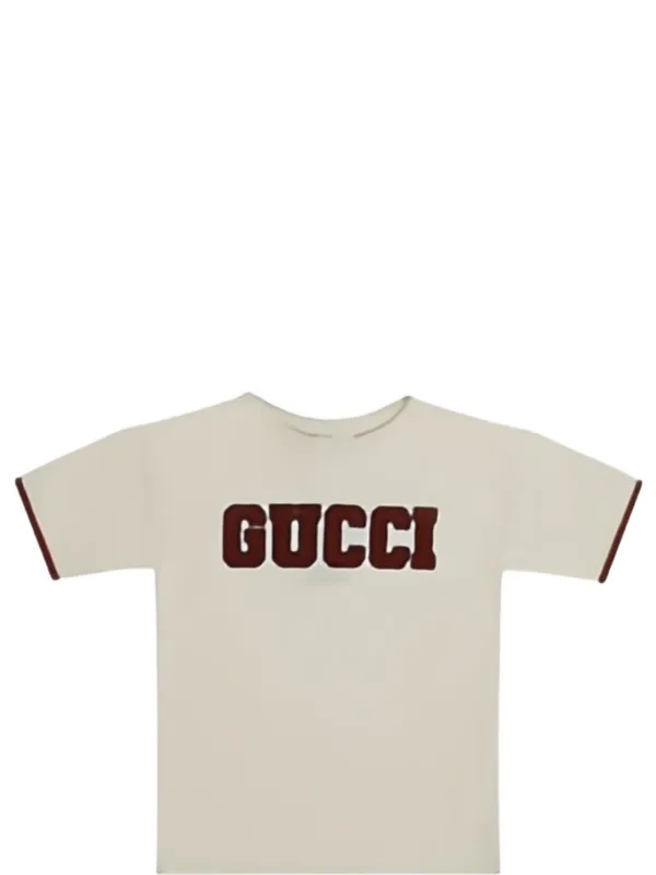 Gucci Kids appliqué-detail T-shirt | White | FARFETCH