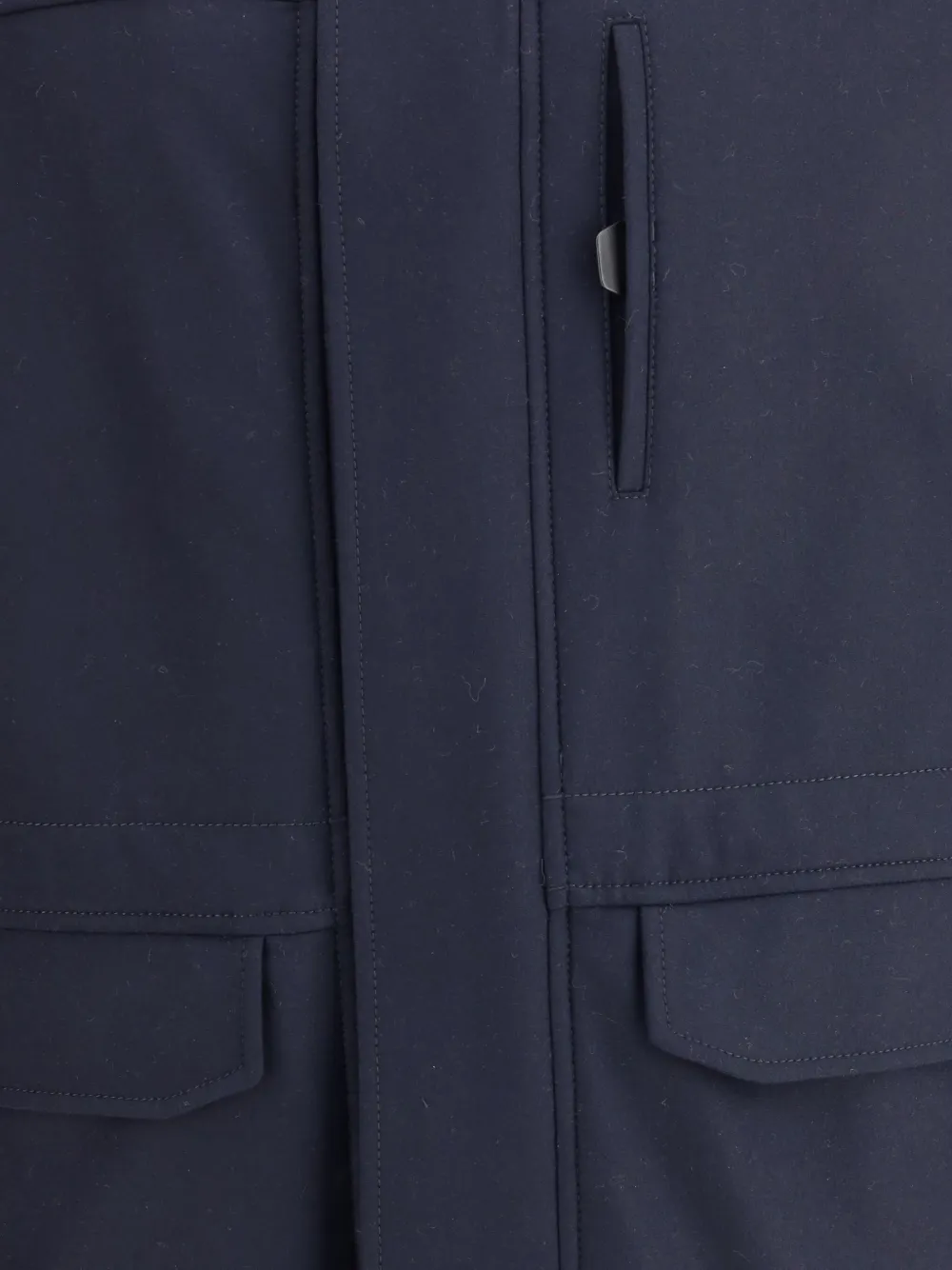 Brioni Jack met klepzak Blauw