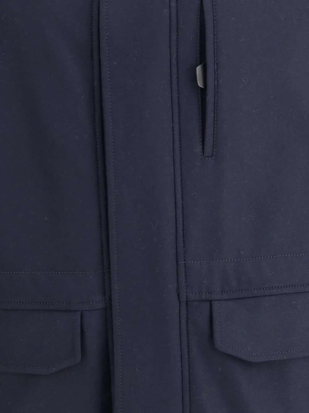 Brioni Jack met klepzak Blauw