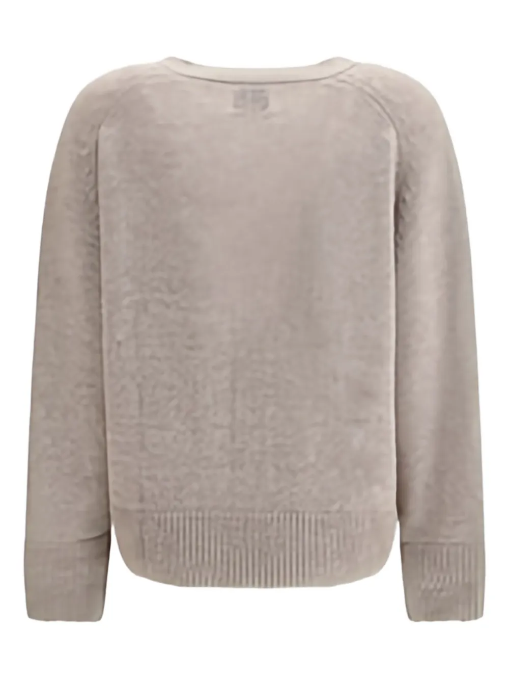Allude V-neck Button-fastening Cardigan In Neutral