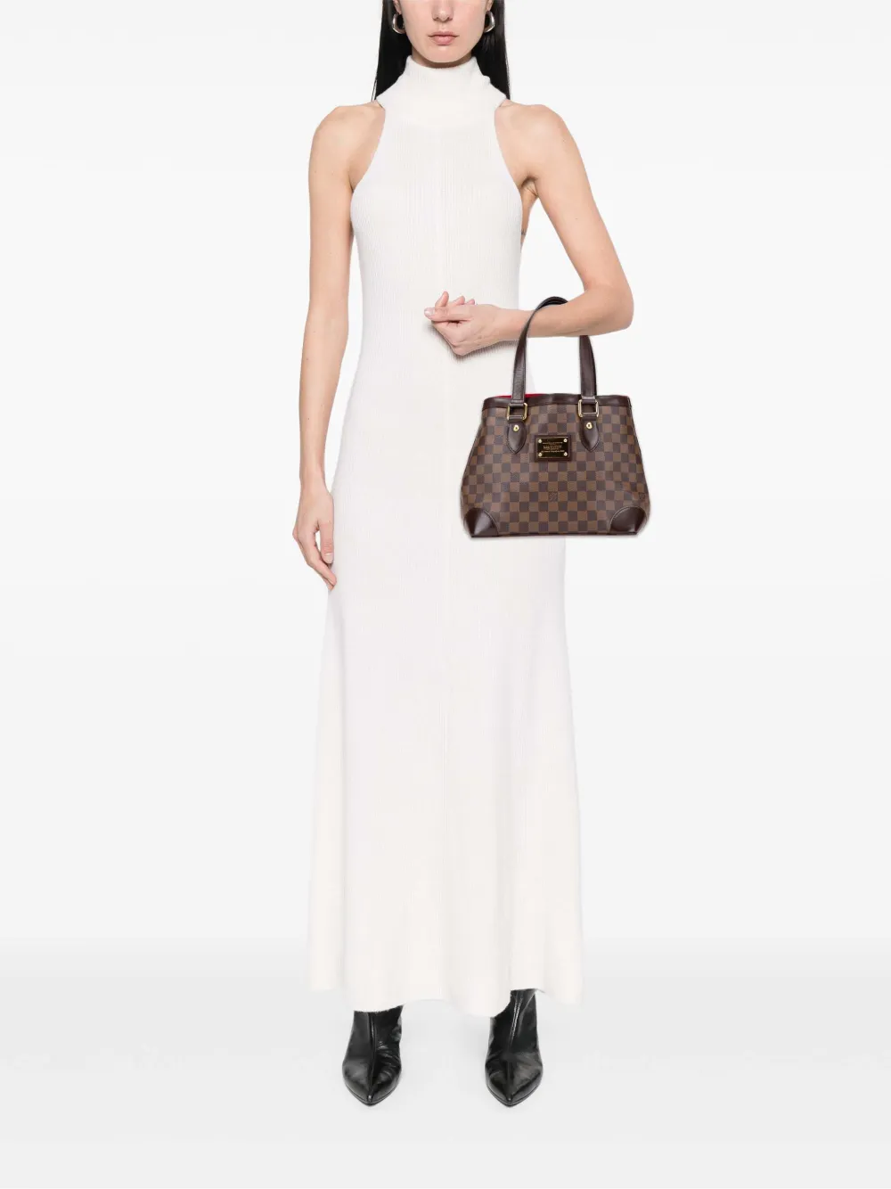 Louis Vuitton Pre-Owned 2007 Damier Ebene Hampstead PM tote bag | Pre-Owned | Image 2