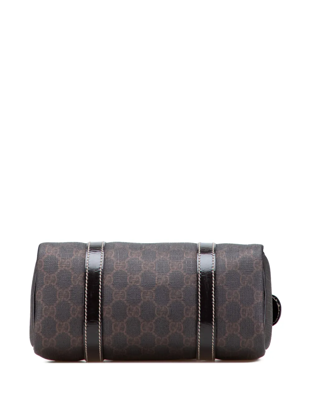 Pre-owned Gucci 2000-2015 Small Gg Supreme Joy Boston Bag In Brown