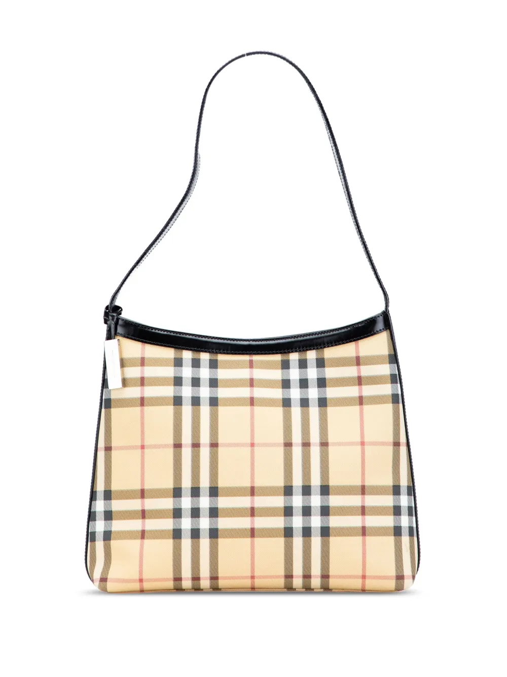 Burberry Pre-Owned 2000-2017 House Check Coated Canvas shoulder bag | Brown | Image 1