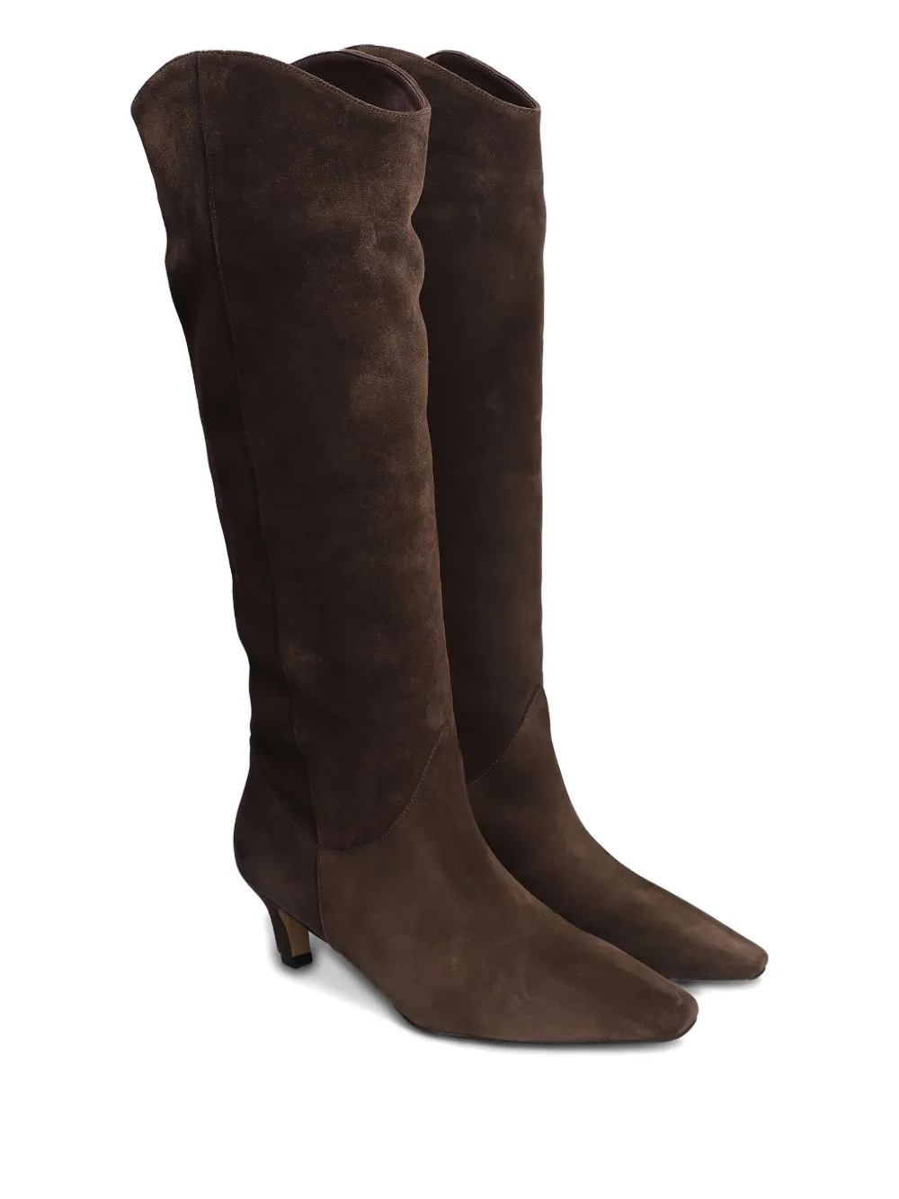 Bibi Lou Pointed Boots In Brown