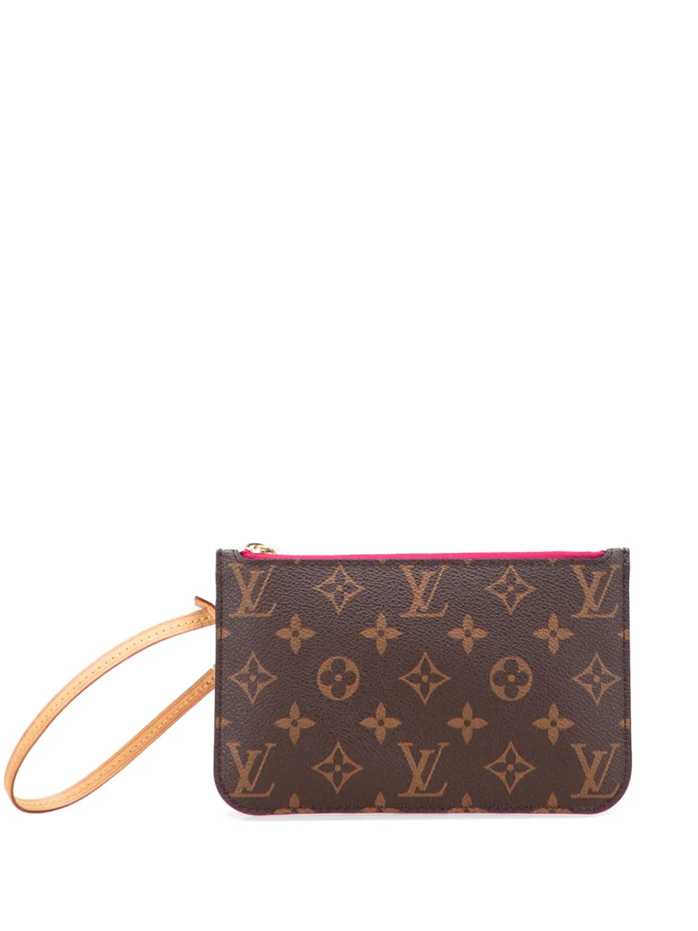 Louis Vuitton Pre-Owned 2000-2025 Monogram Neverfull pouch - ブラウン Louis Vuitton Pre-Owned 2000-2025 Monogram Neverfull pouch - ブラウン