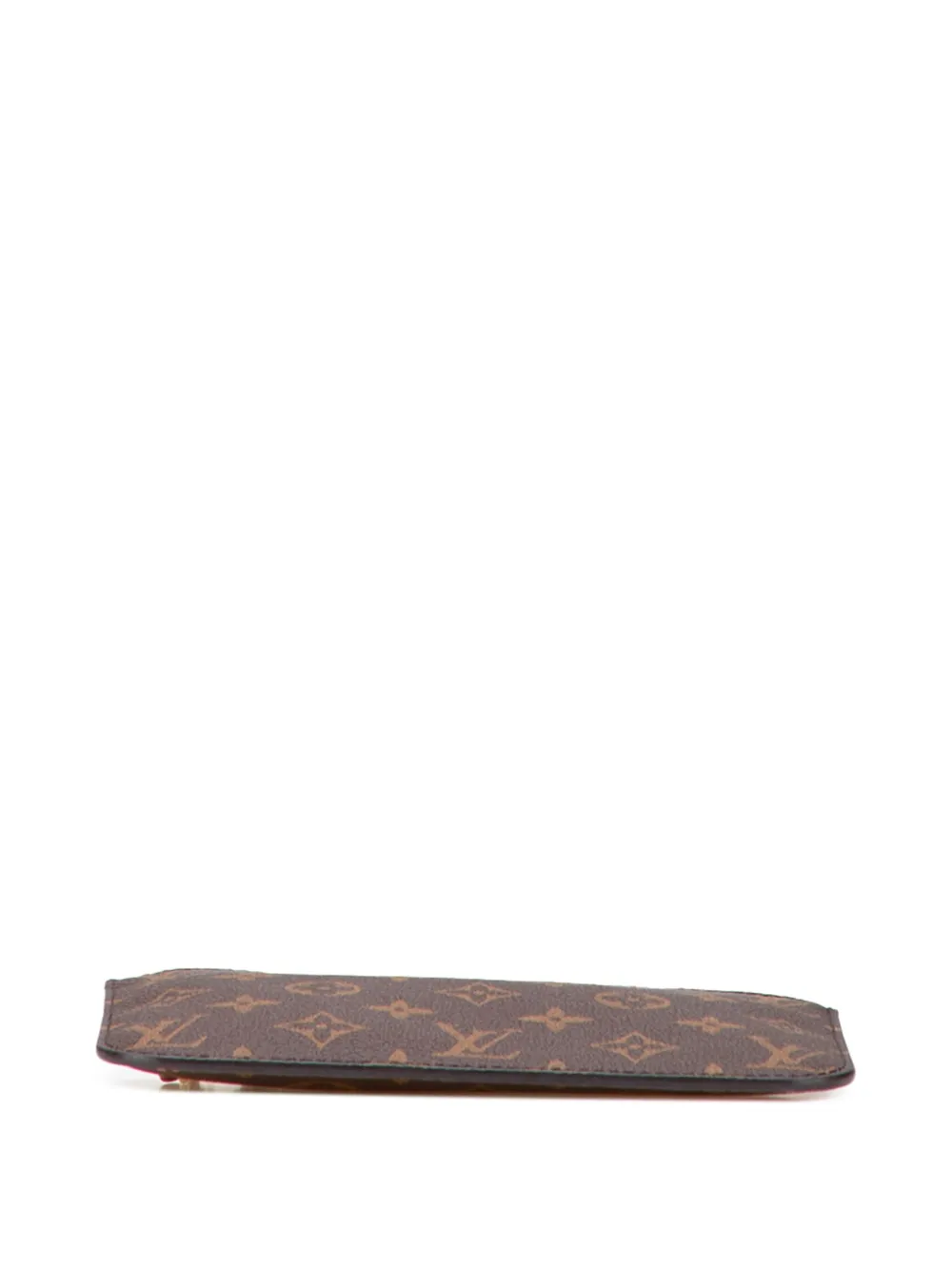 Pre-owned Louis Vuitton 2000-2025 Monogram Neverfull Pouch In Brown