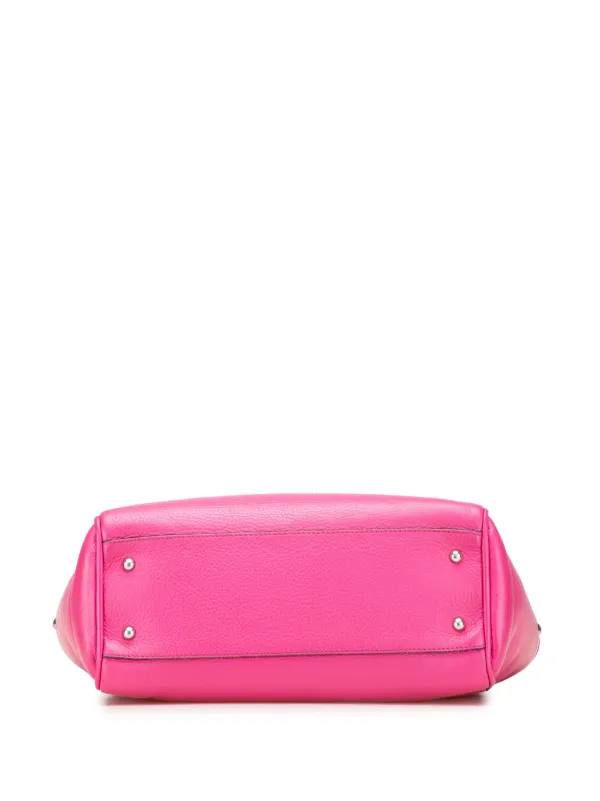 LOEWE ヘリテージトートバッグ ピンク LOEWE ロエベヘリテージ レザー