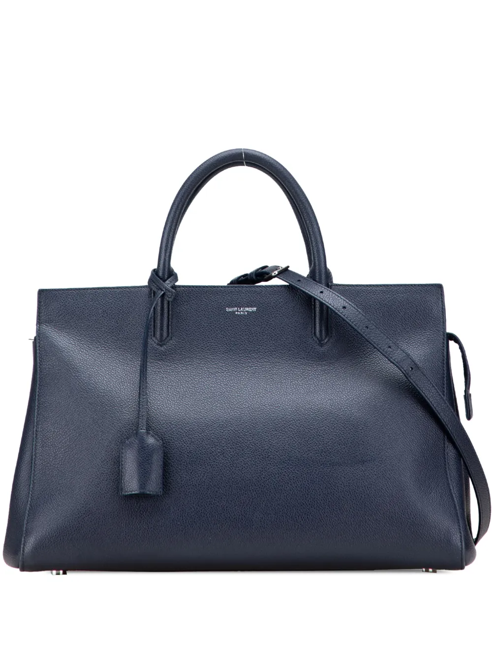 Saint Laurent Pre-Owned 2019 Medium Grained Calfskin Cabas Rive Gauche Saint Laurent Pre-Owned 2019 Medium Grained Calfskin Cabas Rive Gauche