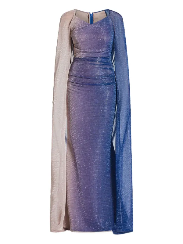 light blue dress nearby Light-Blue Short Party Dress with Beaded Long Sleeves– PromGirl
