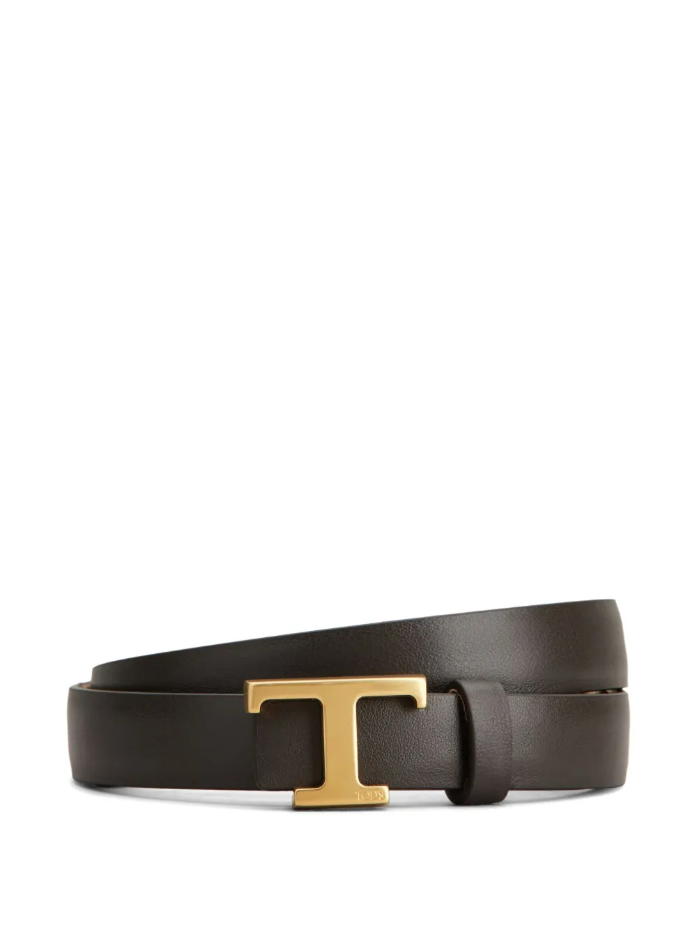 Tod's T-buckle Reversible Belt In Animal Print