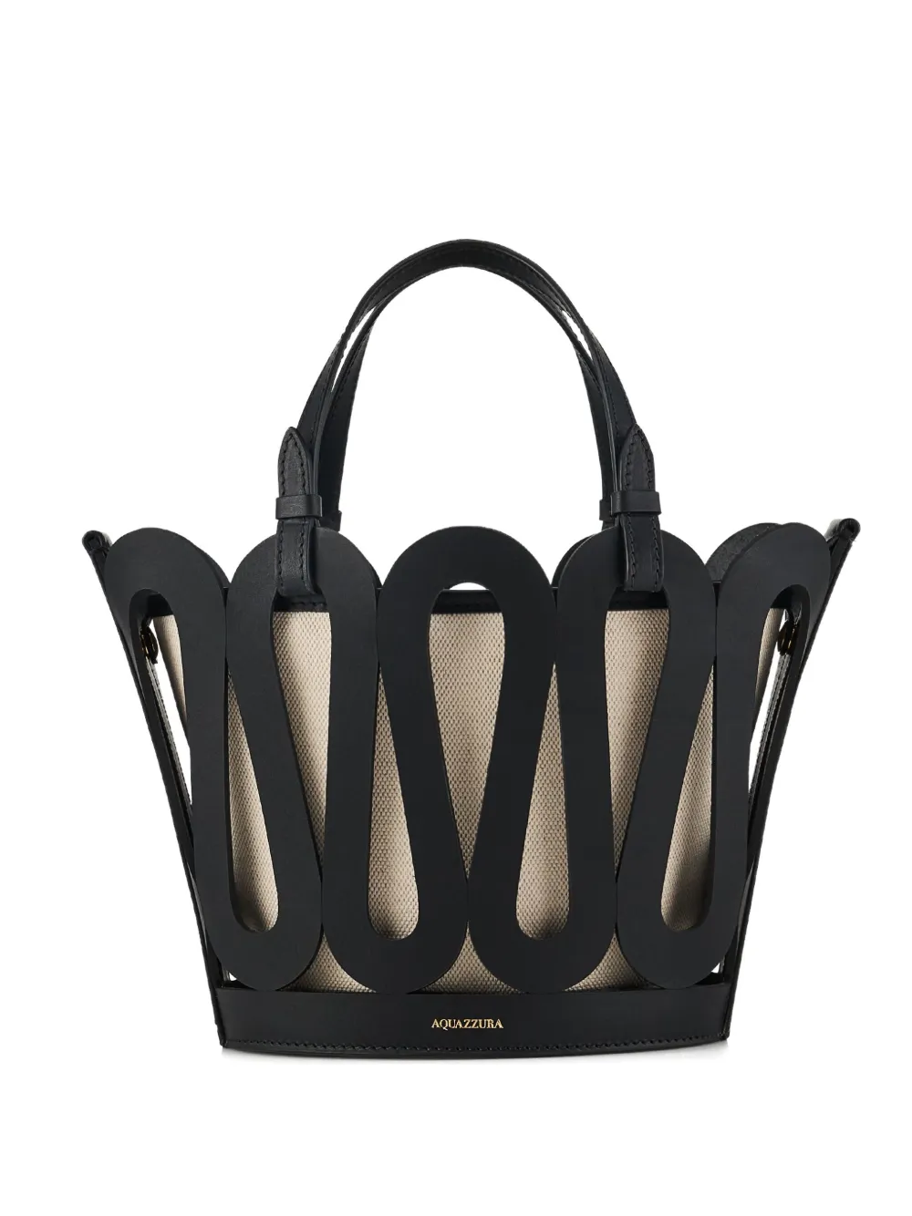 Aquazzura Artiste Medium Tote bucket bag | Black | Image 1