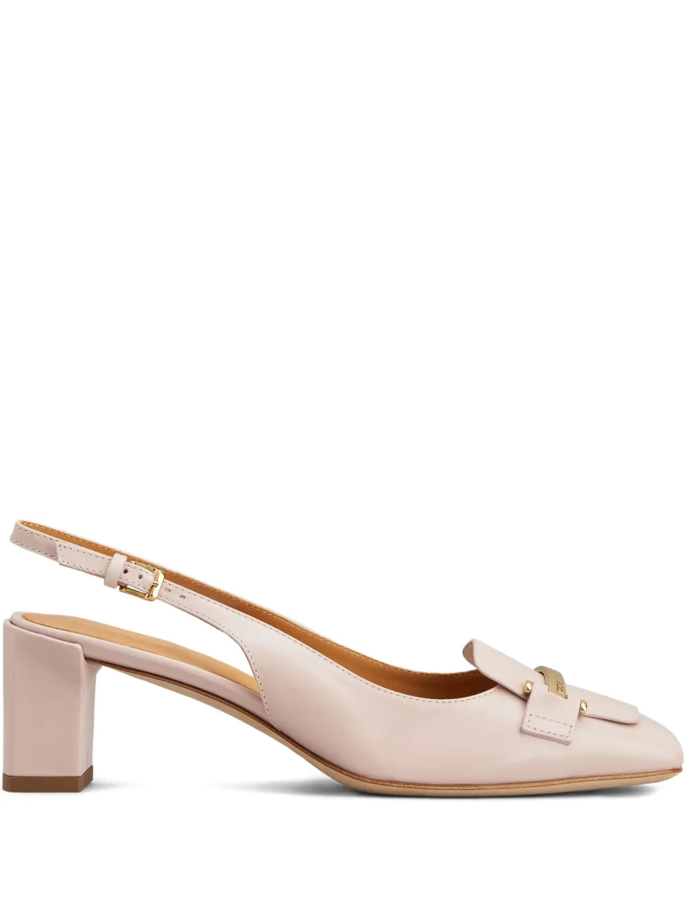 Tod's Leather Heeled Pumps In Multi