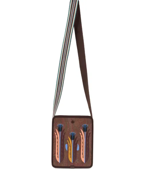 ETRO paisley-pattern messenger bag