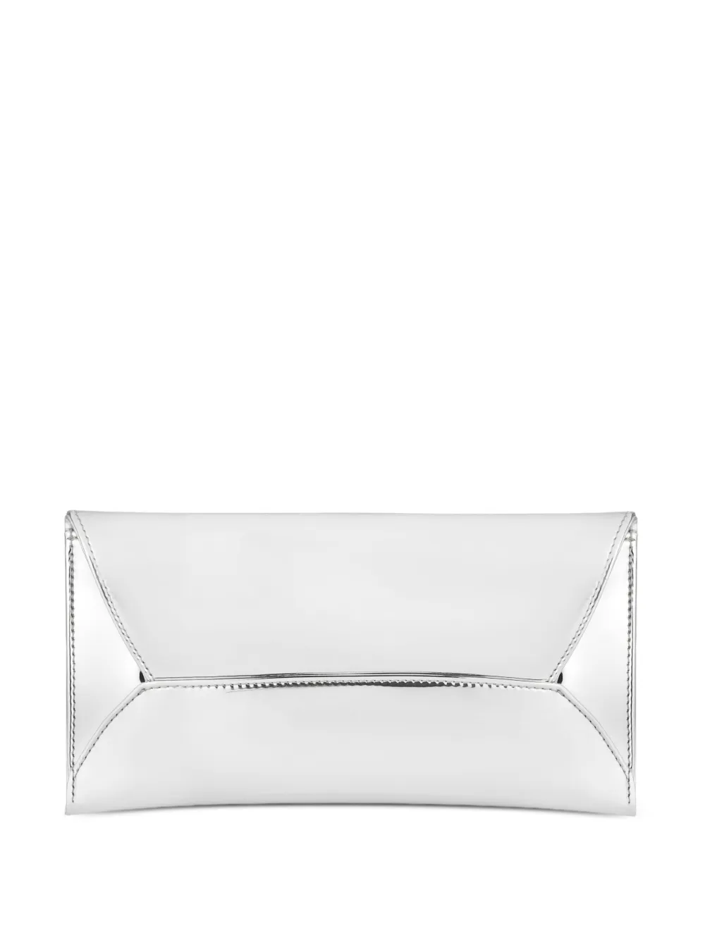 Aquazzura metallic-leather clutch bag | Image 2