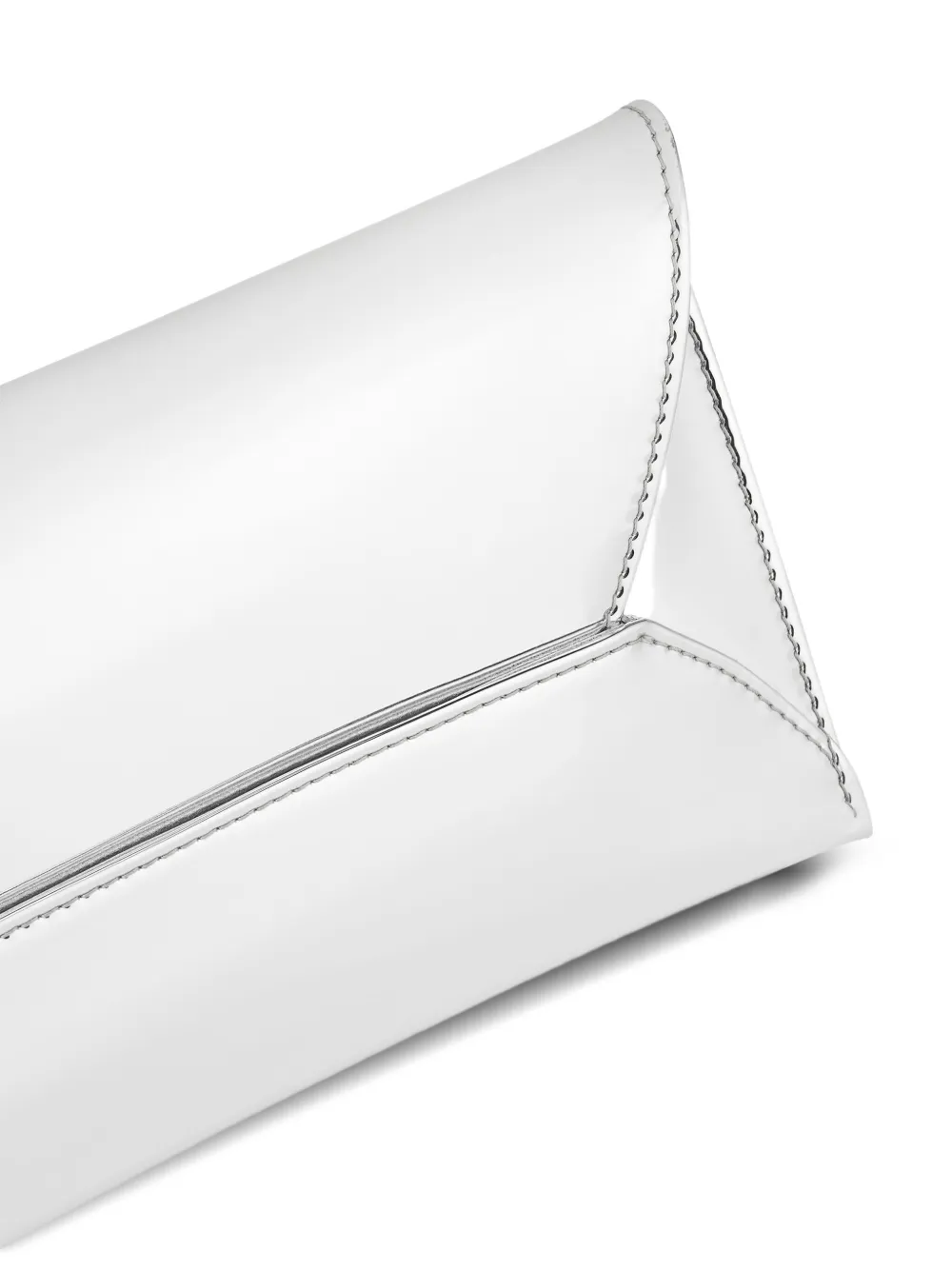 Aquazzura Metallic clutch Grijs