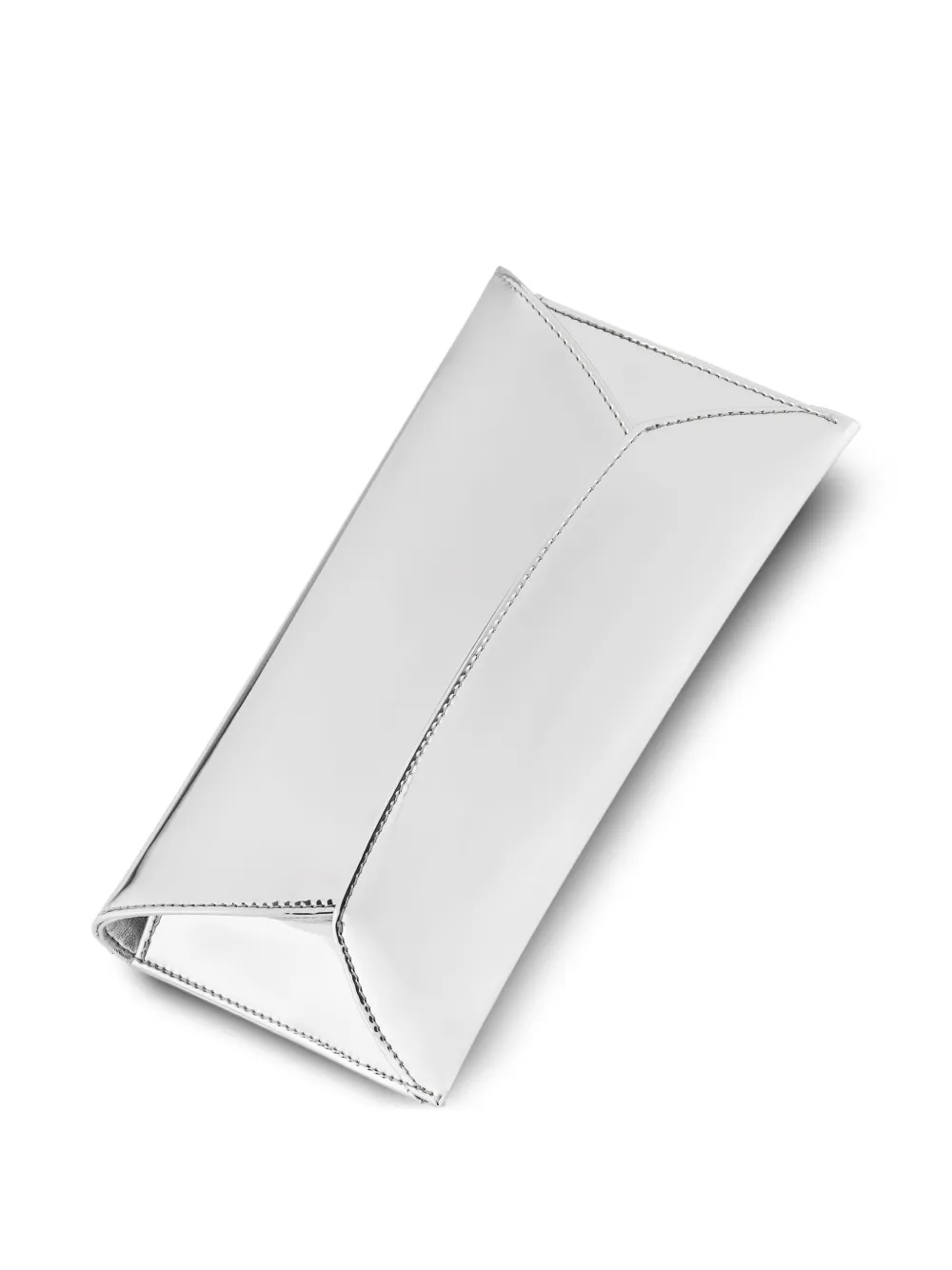 Aquazzura Metallic clutch Grijs