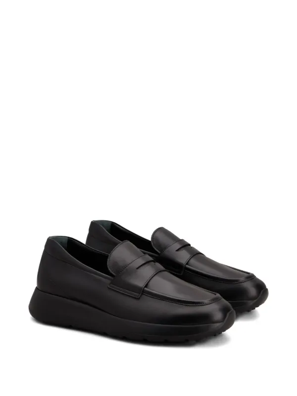 KK TOD'S レザー ペニーローファー ブラック 7.5 Tod's レザー ペニーローファー | ブラック | FARFETCH JP