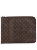 Louis Vuitton Pre-Owned 1988 Monogram Poche Documents Portfolio business bag - Brown