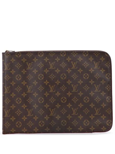 Louis Vuitton Pre-Owned Portadocumenti Poche Documents Portfolio con monogramma 1988