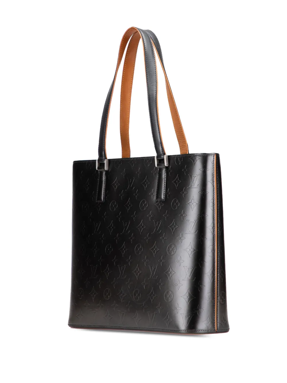 Pre-owned Louis Vuitton 2002 Monogram Mat Wilwood Tote Bag In Gray