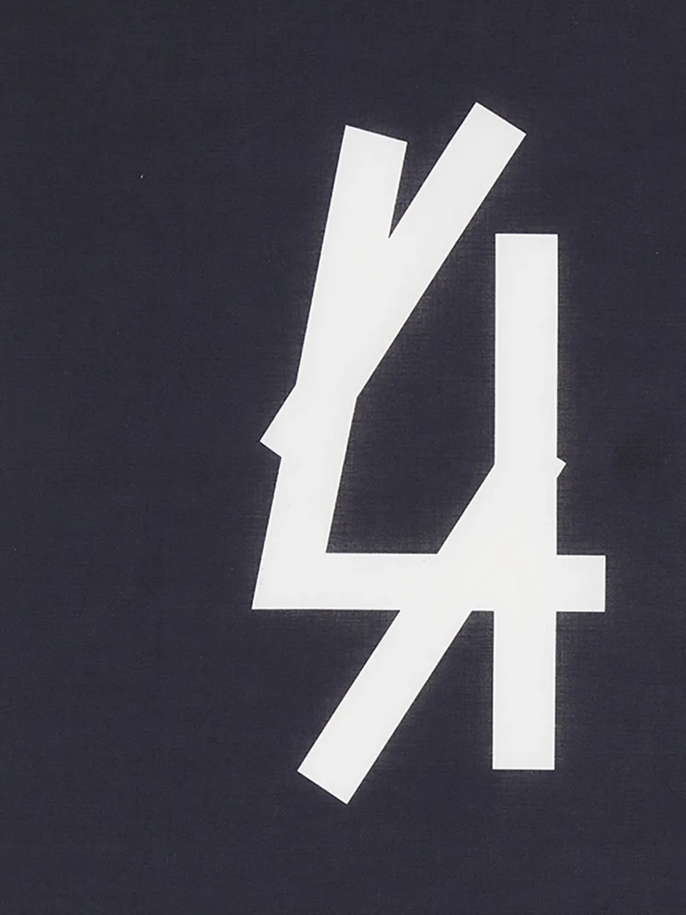 44 LABEL GROUP number-print scarf | Men | Image 2