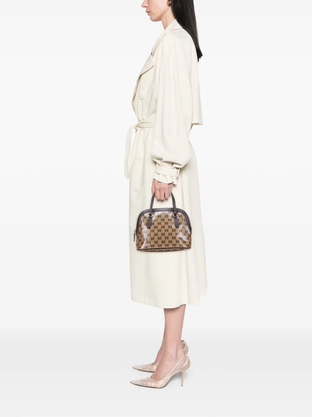 Gucci Pre-Owned 2000-2015 Mini GG Crystal Dome satchel | Pre-Owned | Image 2